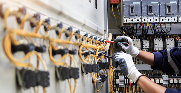 Professional Electrician technician working in Portage, WI
